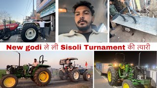 New Swaraj 855 के लिए ले ली new godi 🔥Sisoli Turnament की त्यारी सुरू कर दी