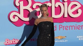 Margot Robbie, Ryan Gosling premiere 'Barbie' in Los Angeles