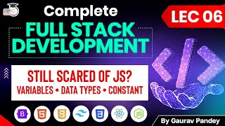 Learn JavaScript Variables, Data Types & Constants | Complete Guide