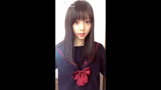 20181102 #TikTok 塚田百々花ちゃん（ふわふわ）