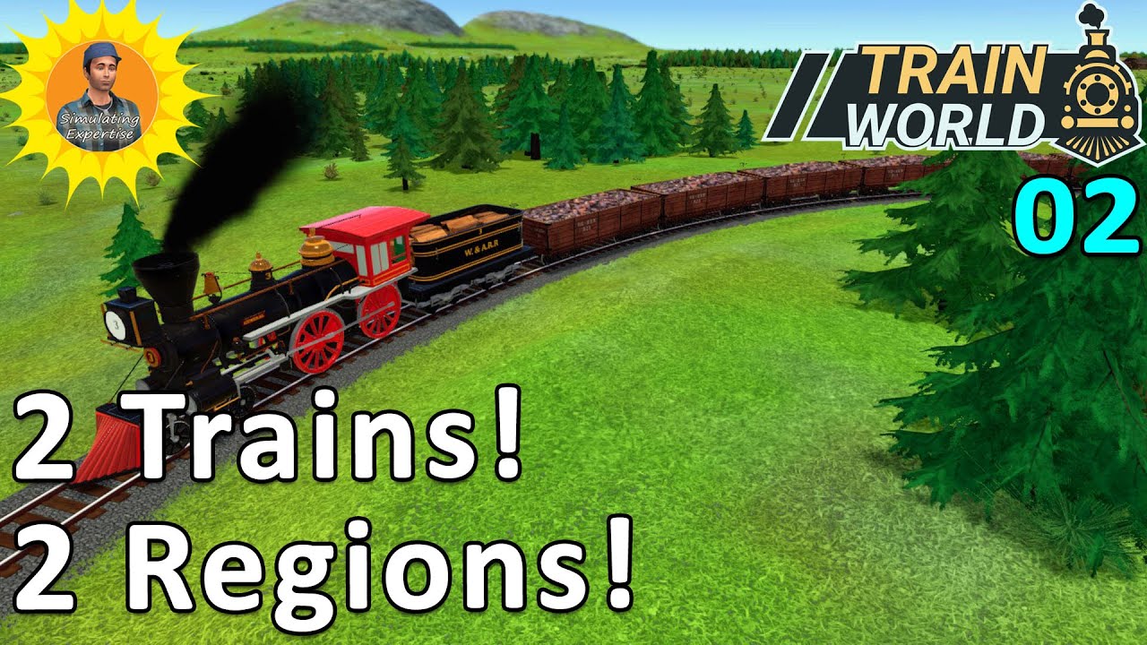 Train World: Research More Trains And More Regions: Lets Play #2 - YouTube