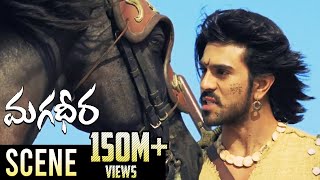 Ram Charan & Dev Gill Ultimate Horse Race Fight || Magadheera Telugu Movie || Kajal Aggarwal