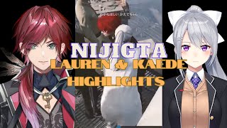 #NijiGTA Lauren Iroas and Higuchi Kaede highlights [EN SUB]