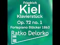 klavierstück op. 72 no. 1 andante live