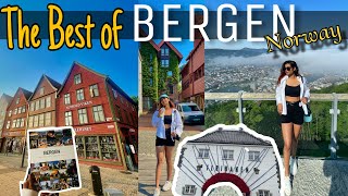 Best of Bergen Norway 🇳🇴  Walking Tour, Hotel , Mount Floyen & Bryggen | Europe Travel Vlog | Part 7