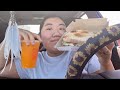 New Dunkin’ Donuts pesto tomato grilled cheese & mango pineapple refresher review