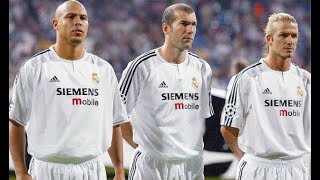 Real Madrid Galacticos Show vs MLS All Stars ● Beckham, Ronaldo, Zidane
