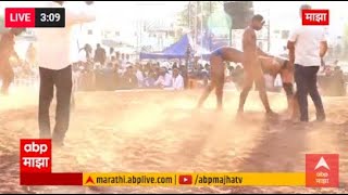 Jalgaon Kushti Deva Bhau Kesari LIVE | भारतातील सर्वात मोठी कुस्ती दंगल 'देवाभाऊ केसरी' | ABP Majha