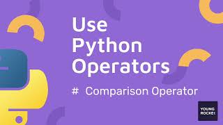 2023 Python Beginner Tutorial #20 Comparison operators in Python