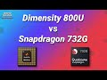 DIMENSITY 800U vs SNAPDRAGON 732G! | PUBG TEST | Antutu 8 Geekbench 5.1 Which one is Better?