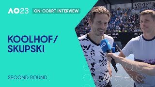 Koolhof/Skupski On-Court Interview | Australian Open 2023 Second Round