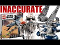 10 of the MOST INACCURATE LEGO Star Wars Sets!