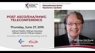 Post ASCO/EHA/IMWG 2019