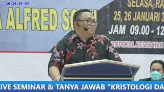 Pdt. Esra Soru : SEMINAR 1 TAHUNA | KRISTOLOGI GALATIA