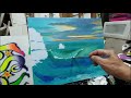 김수영의 미술교실 유화초보자를 위한 파도그리기drawing waves with acrylic