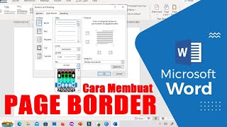 Cara membuat Bingkai / Page Border  pada Ms. Word