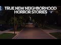 4 True Neighborhood Horror Stories (With Rain Sounds)