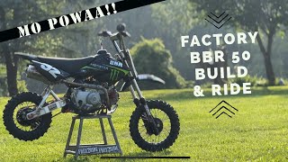 BBR CRF50 Gets a BIG Power Upgrade! TBparts Race Head 88cc Install & Ride