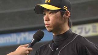 L4-5H 8月7日 9回決勝弾！長谷川勇也 ヒーローインタビュー