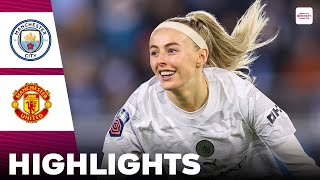 Manchester City vs Manchester United | Highlights | FA Women's Continental League Cup 24-01-2024