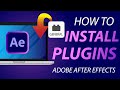How To Install Plugins in Adobe After Effects  in 2024 - Tutorial