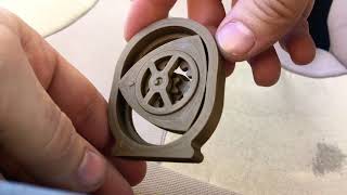 Модель роторного двигателя. Rotary engine.