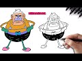 How to Draw Mermaid Man from SpongeBob SquarePants Movie