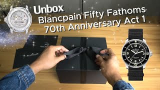 Unbox Blancpain Fifty Fathoms 70th Anniversary Act1