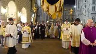 Firenze: Processione Corpus Domini 2015