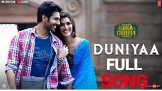 Duniyaa Full Audio Song || Luka Chuppi || Akhil || Kartik Aryan || Kriti Sanon