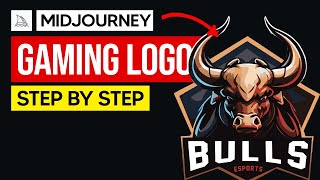 How TO Make Gaming/Esports Logo In 6 Minutes With Midjourney (Midjourney Logo Tutorial 2023)