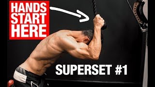 The BEST Triceps Supersets (SLEEVE BUSTERS!)