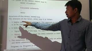 12. WHILE...WEND LOOP Structure