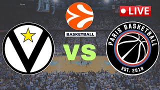 LIVE : Virtus Pallacanestro vs Paris Basketball | 02/08/25 | EuroLeague Basketball Live SCOREBOARD