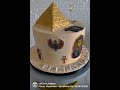 egypt on the cake an egyptian themed cake egypt egyptian