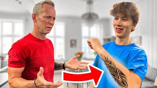 Surprised My Dad With New Tattoo!!! (He Got Mad)