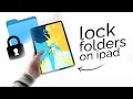 How to Lock Folders on iPad (tutorial)