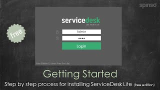 ServiceDesk Lite - Free Complaint Management Software Getting Started