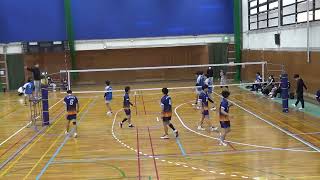 Team村 2023/02/12 新体連リーグ戦　vs摂津排球会  1SET