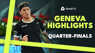 Ruud vs Baez EPIC; Djokovic Faces Griekspoor & More | Geneva 2024 Quarter-Final Highlights