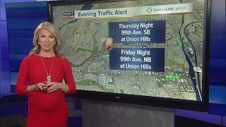 Watch of for road closures in Sun City this week