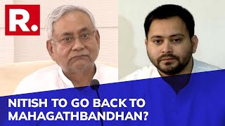 Bihar CM Nitish Kumar Seeks Time To Meet Governor; Congress, RJD & Left Ready With Letter Of Support