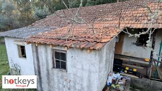 Can we SOLVE the roof tile JIGSAW? Ruined house renovation Portugal EP60