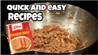 Libbys Corned Beef quick and easy recipes | Perfect to eat with Rice |