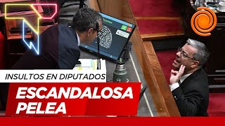 Tensión en Diputados: Germán Martínez se enojó con Martín Menem, lo insultó y lo invitó a pelear