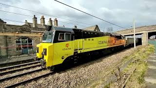 Aggregate Freight Move Colas Rail 70811 6K30 Carnforth 21/04/2023