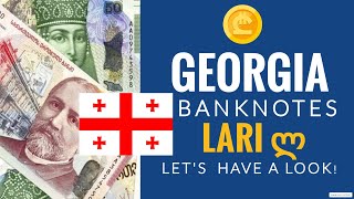 Banknotes: 🇬🇪 Georgian Banknotes Lari ლ | Currency ლ | Georgian Money | Georgian Currency  GEL | ლ