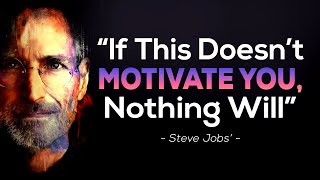 Listen to the end for the most life changing quote of all-time - Steve Jobs' Motivational Speech