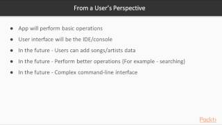 Java 9 Core Principles : Modeling a Music Streaming Service | packtpub.com