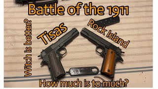 1911 Battle, Tisas vs Rock Island 1911 45acp, How to Field-strip a 1911 #america #freedom ​#howto